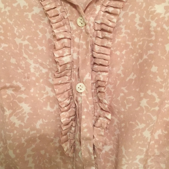 J. Crew “The Perfect Shirt” in Floral Chamomile -M - Picture 3 of 6